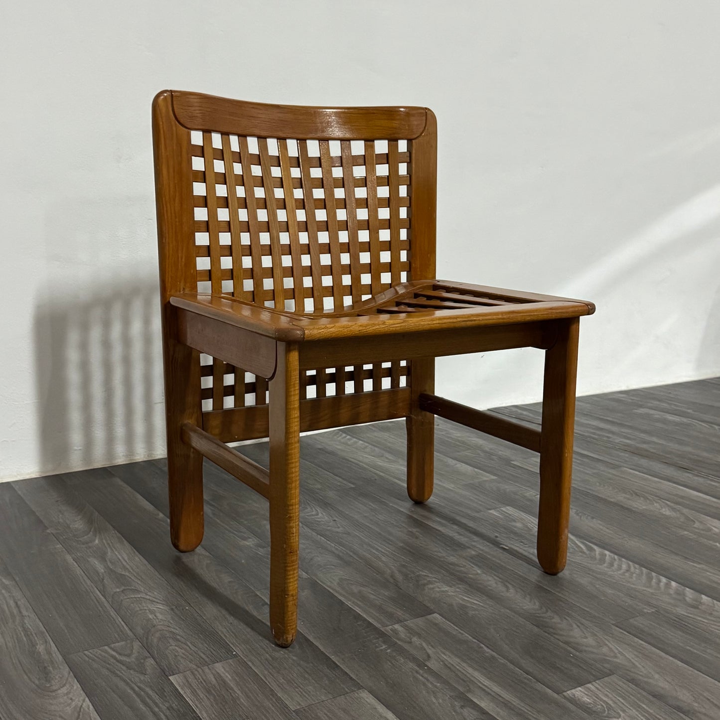 Sedia Transenna Di Titina Ammannati & Giampiero Vitelli - Pozzi & Verga Anni ‘70