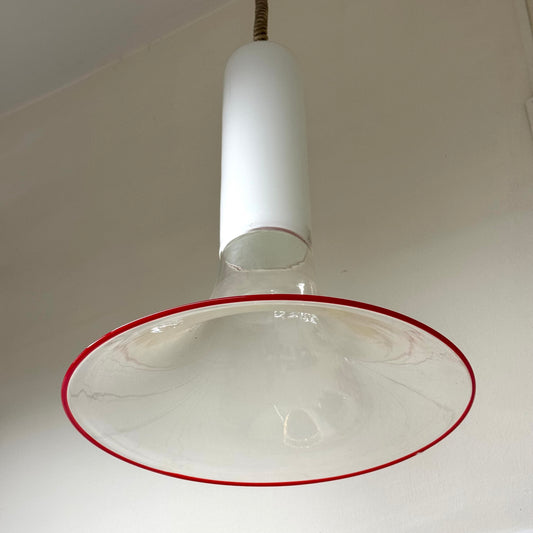 Renato Toso & Roberto Pamio Leucos Samanta Lampada A Sospensione Design 1970’s