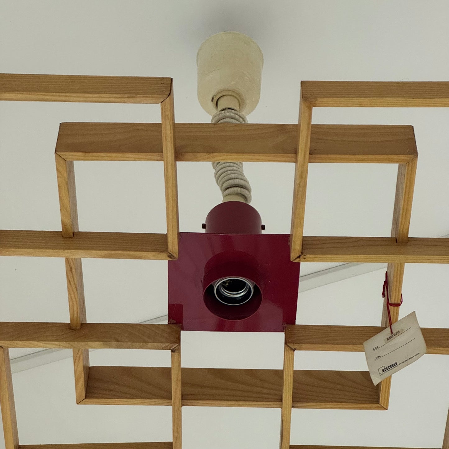 Angelo Brotto Esperia Lampada A Sospensione MOD. Amelio 1960’s