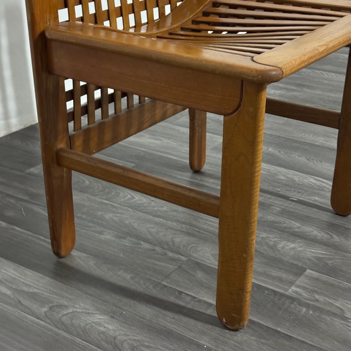 Sedia Transenna Di Titina Ammannati & Giampiero Vitelli - Pozzi & Verga Anni ‘70