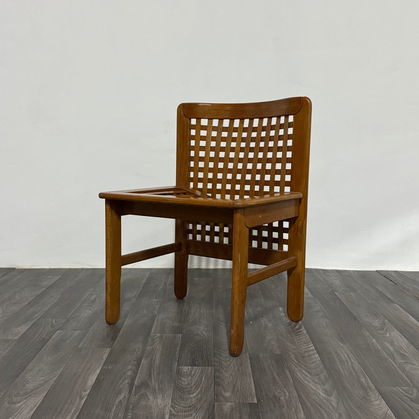 Sedia Transenna Di Titina Ammannati & Giampiero Vitelli - Pozzi & Verga Anni ‘70