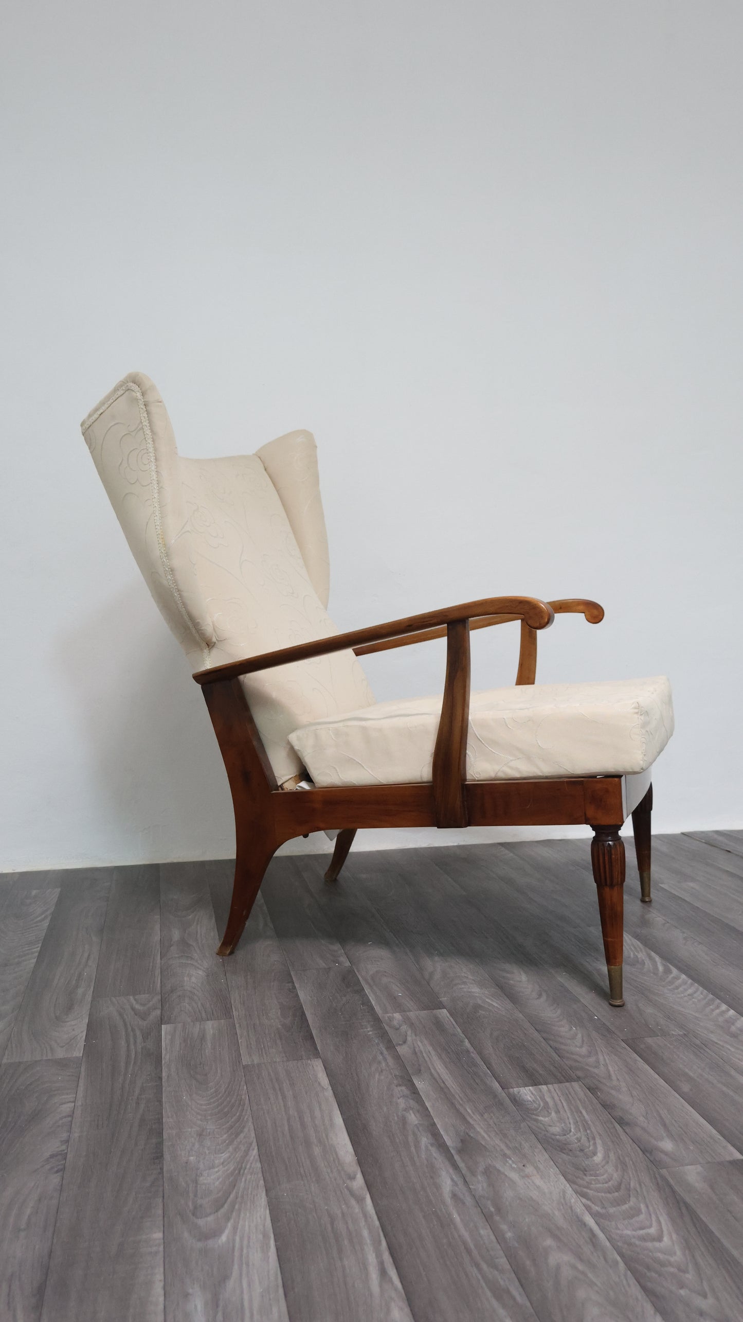 Renzo Franchi  Camerani Poltrona Reclinabile Mod. Camea 1950 Design Mid-century