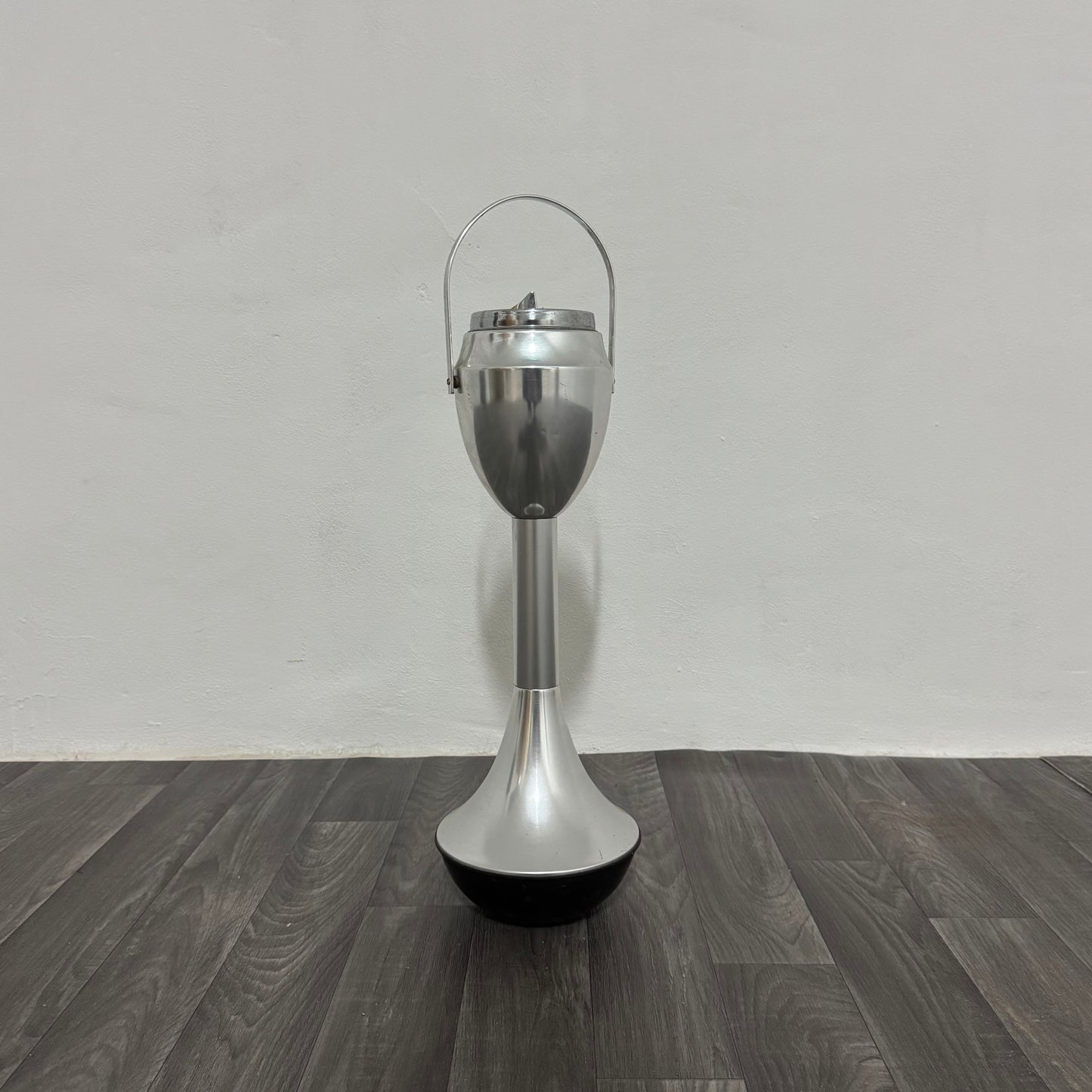 Posacenere Acciaio Space Age Caimi Vintage 1970