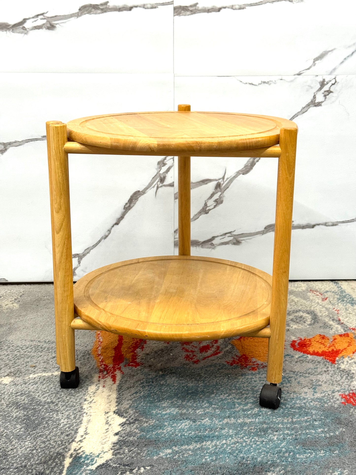 Jens Quistgaard Bar Cart Carrello portavivande Danish Design 1970’s