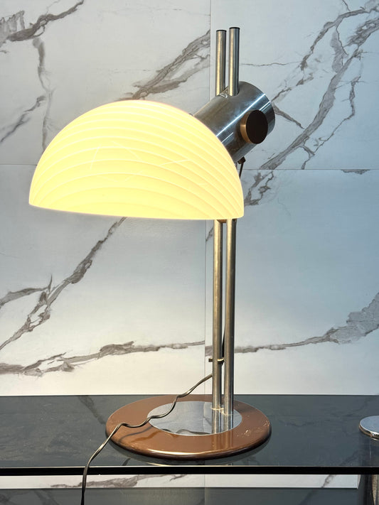SPACE AGE BIG TABLE LAMP LAMPE DE TABLE TISCHLAMPE VERY RARE VINTAGE