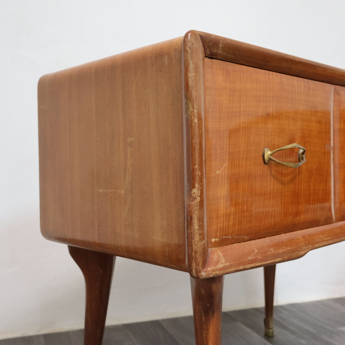 Coppia Di Comodini Gio Ponti Style Mid-Century 1950’s Modernariato Design