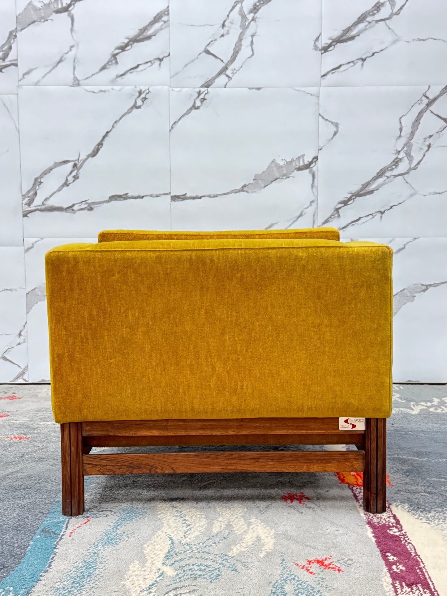 F.lli Saporiti Besnate Coppia Di Poltrone Anni ‘60 Design Modernariato