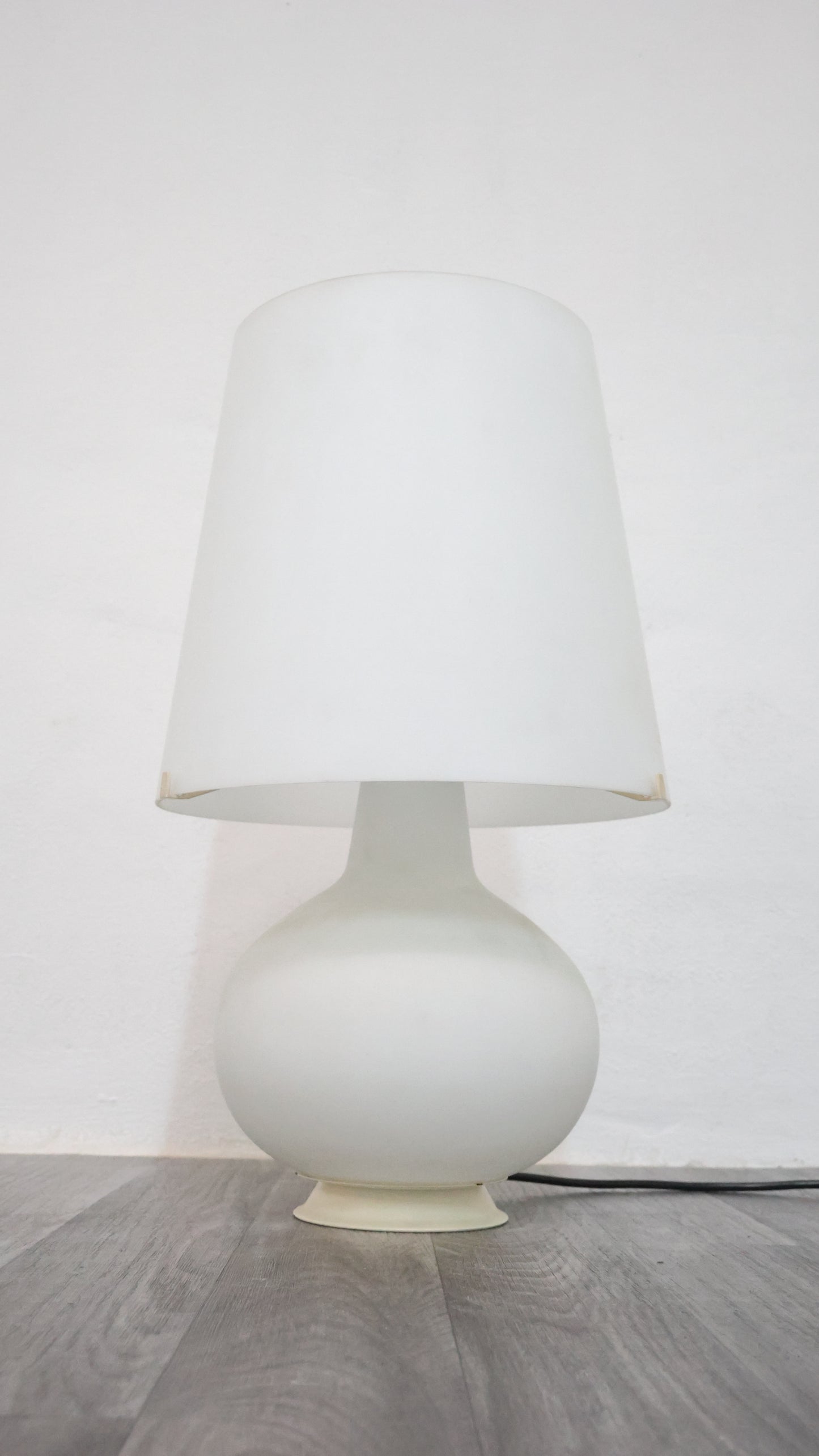 Max Ingrand Fontana Arte Lampada 1853 Media H:54 Cm Anni ‘80 Design Modernariato