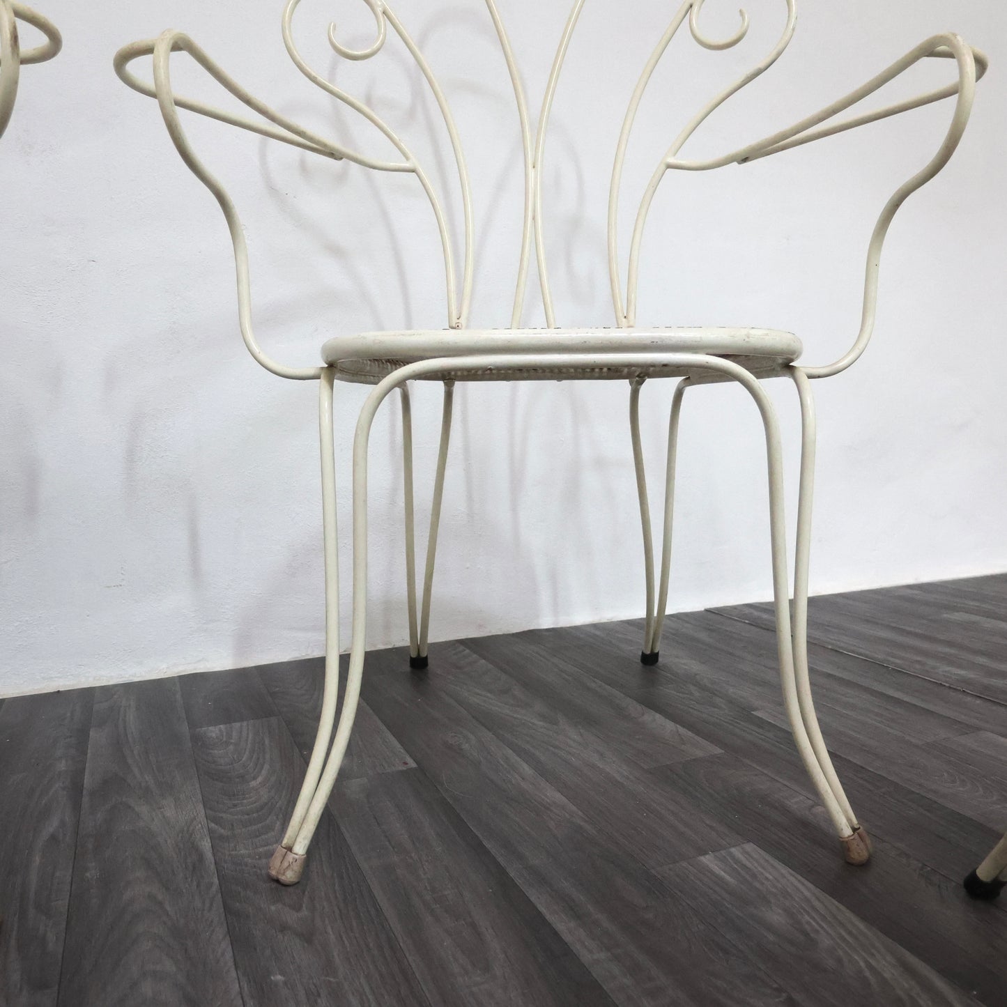 Lio Carminati Set 4 poltroncine da  Giardino Design Anni 50 Modernariato