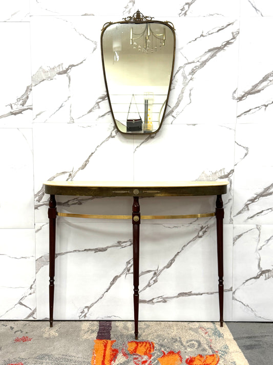 CONSOLLE E SPECCHIO ANNI ‘50 VINTAGE DESIGN MODERNARIATO