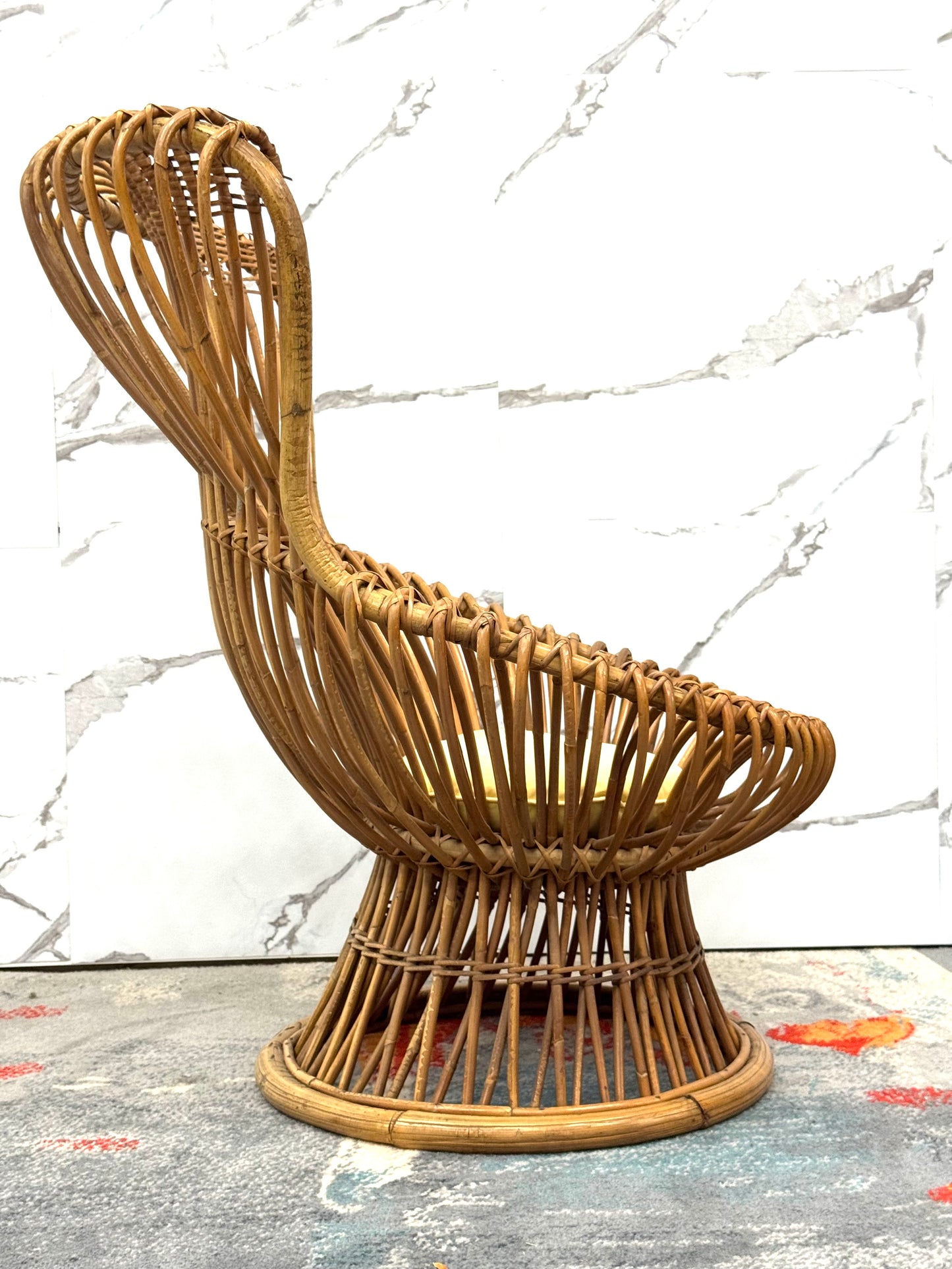 FRANCO ALBINI BONACINA POLTRONA MARGHERITA 1951 DESIGN MODERNARIATO