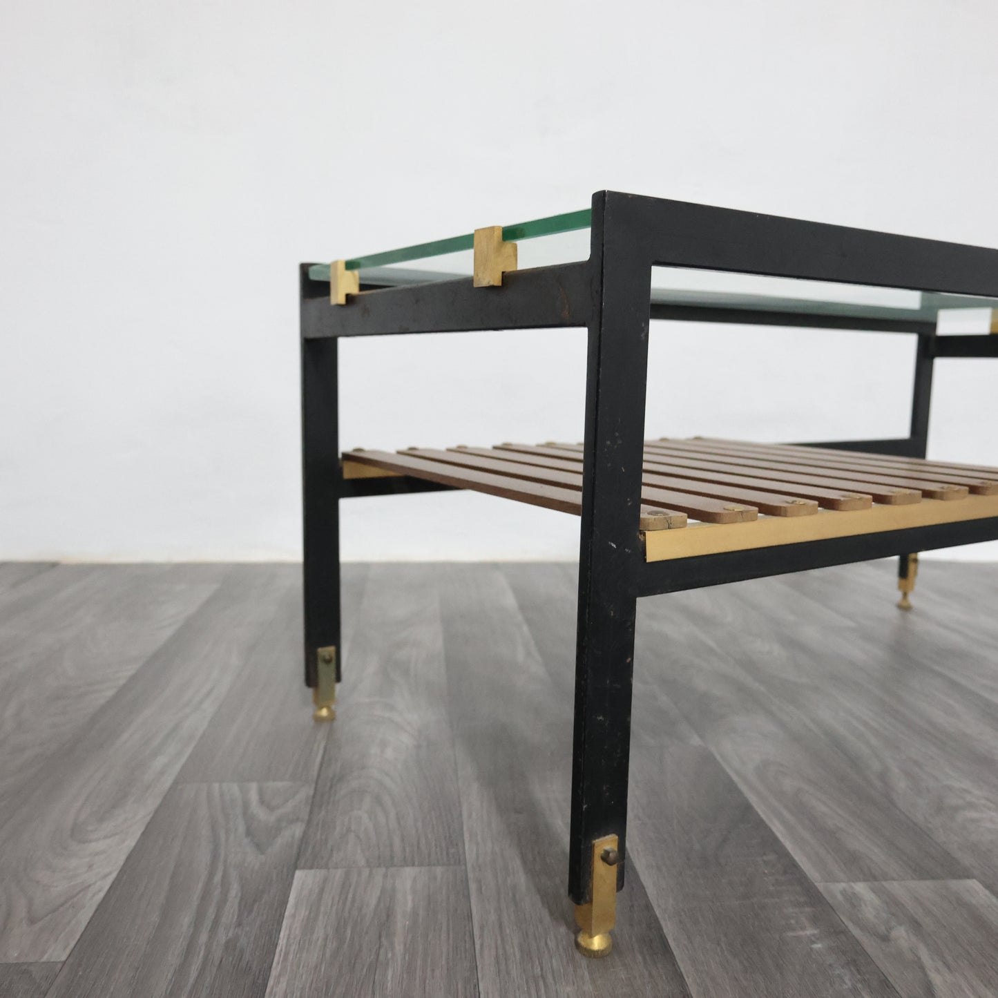 Sant’Ambrogio & De Berti Tavolino da salotto legno anni 60 design Modernariato