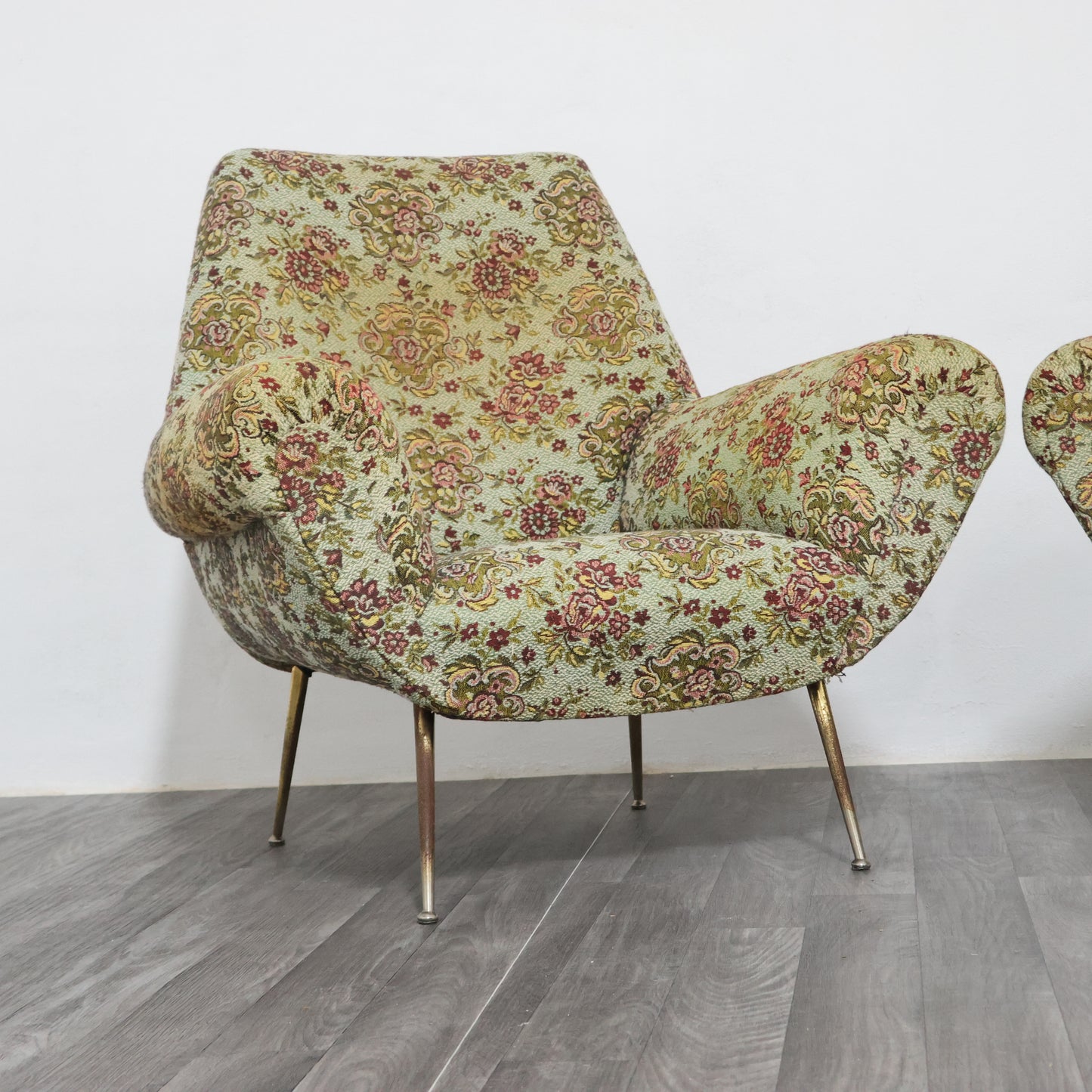 Coppia di Poltrone Di Gigi Radice Per Minotti Anni ‘50 Modernariato Mid-Century
