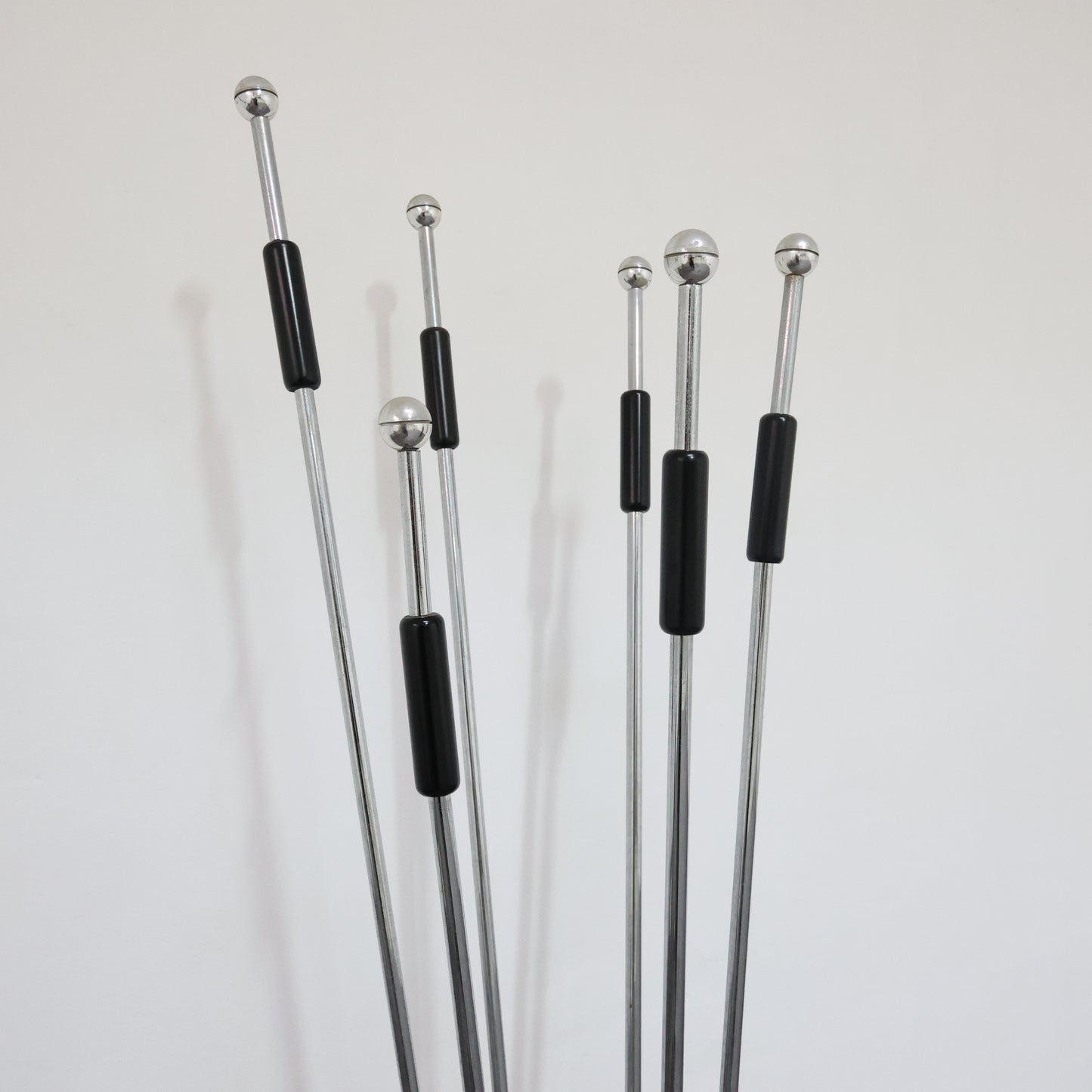 Appendiabiti fratelli Mannelli travertino acciaio design Modernariato 1970’s