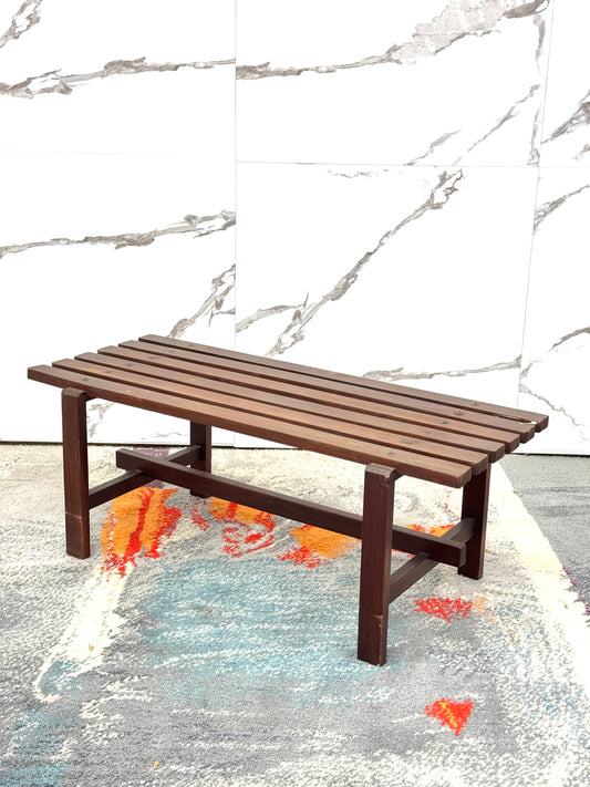 PANCA IN TEAK DESIGN SCANDINAVO ANNI ‘60 MID-CENTURY MODERNARIATO