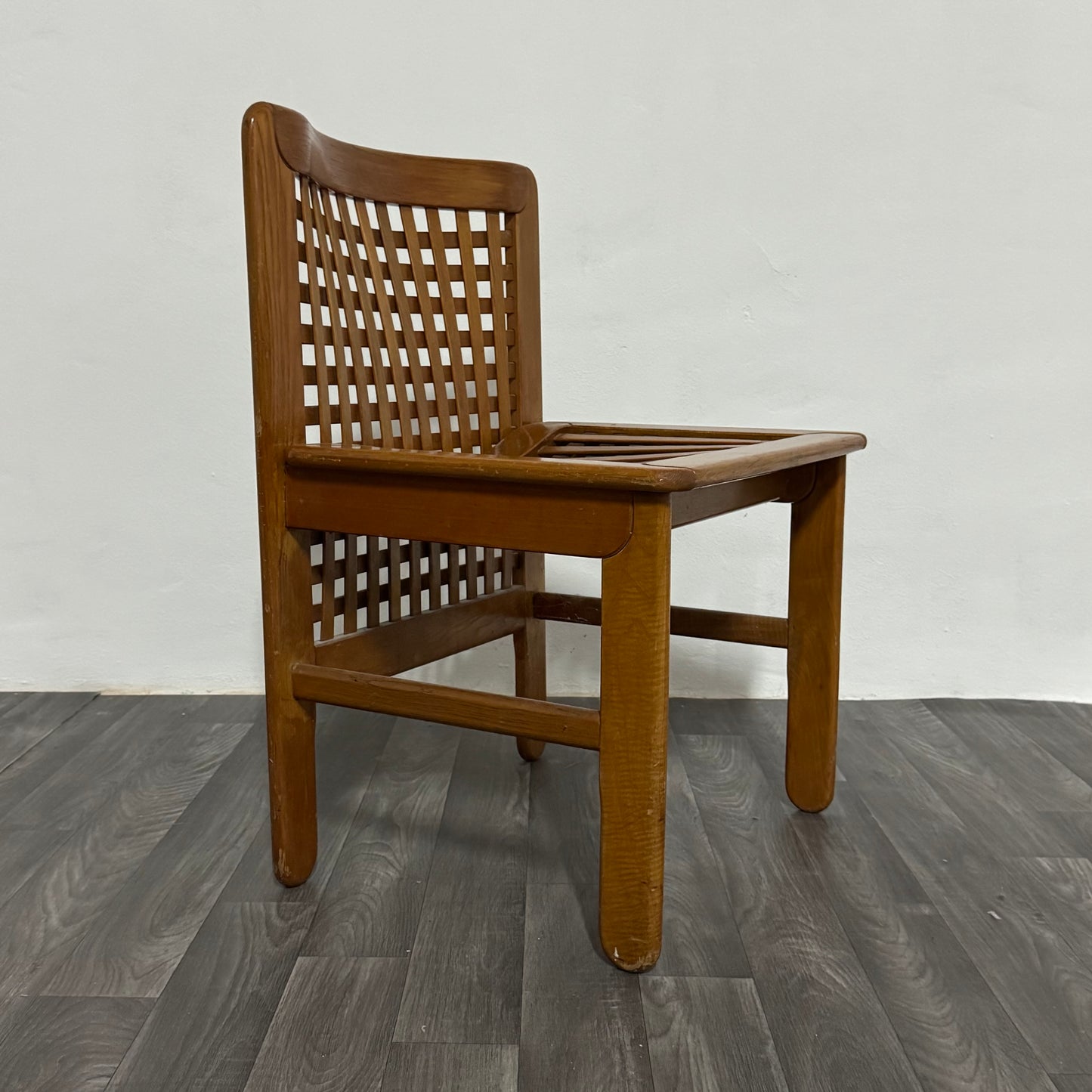 Sedia Transenna Di Titina Ammannati & Giampiero Vitelli - Pozzi & Verga Anni ‘70