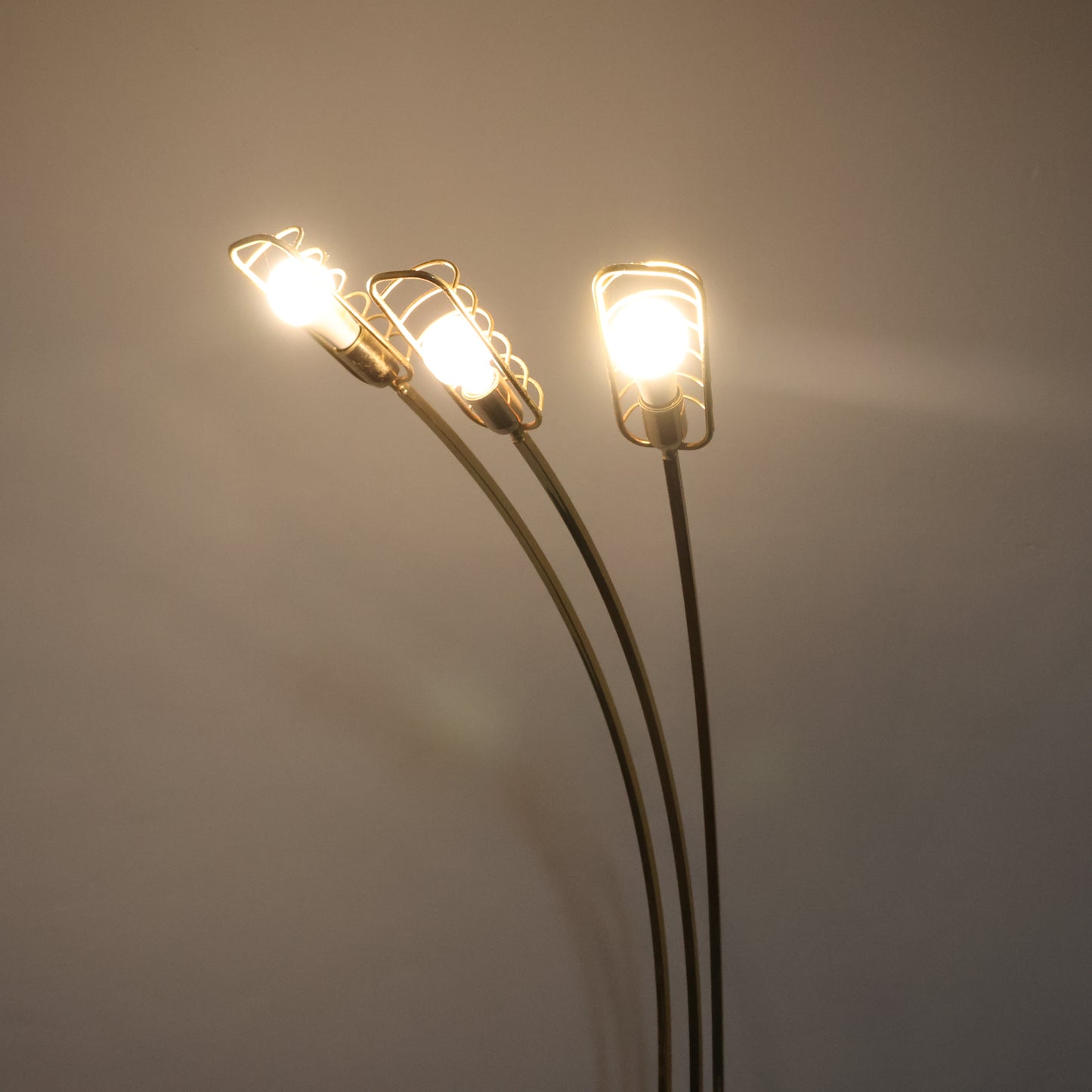 Romeo Rega Attr. Lampada Pavimento Hollywood Regency 1970’s Design Modernariato