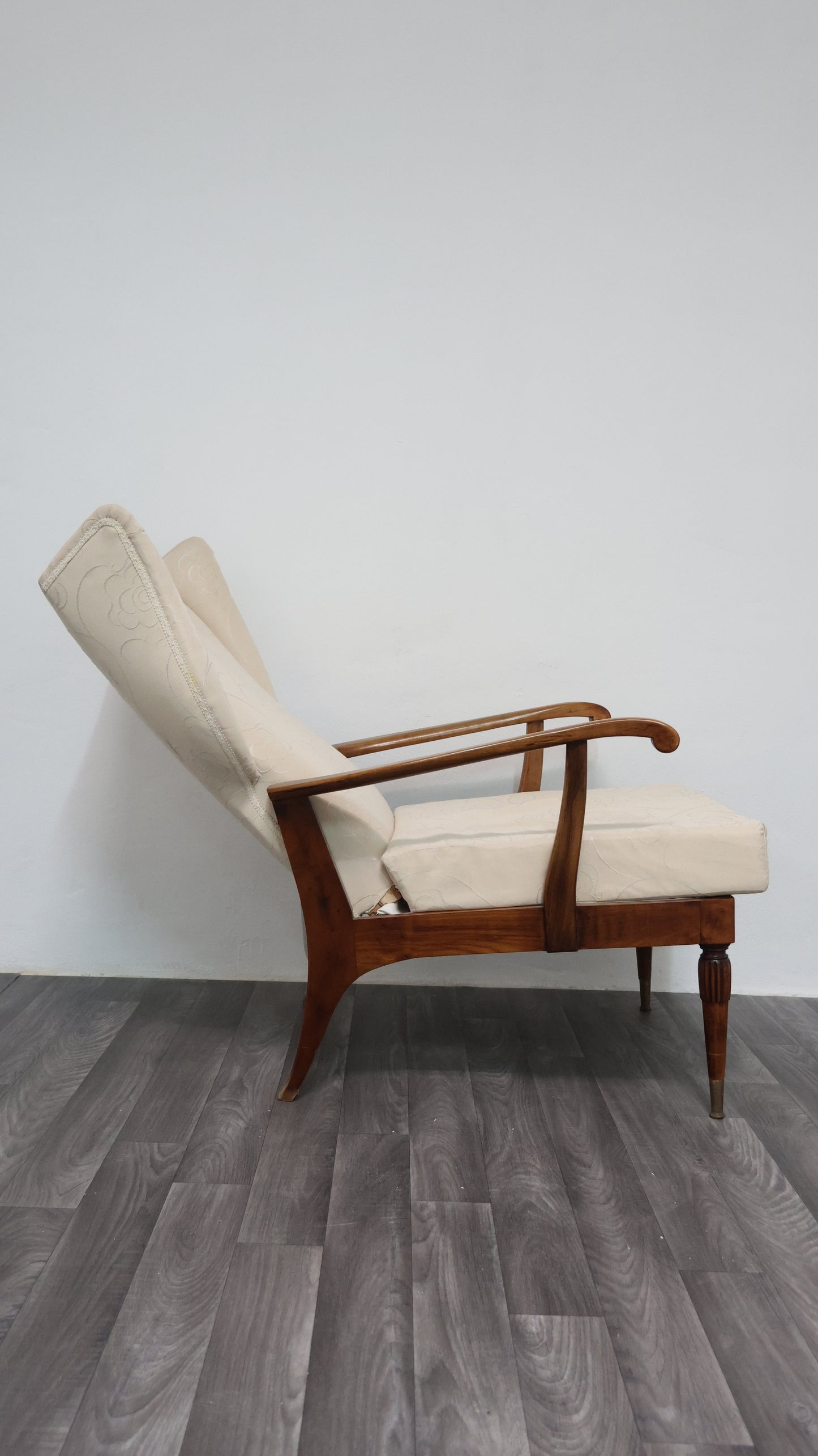 Renzo Franchi  Camerani Poltrona Reclinabile Mod. Camea 1950 Design Mid-century