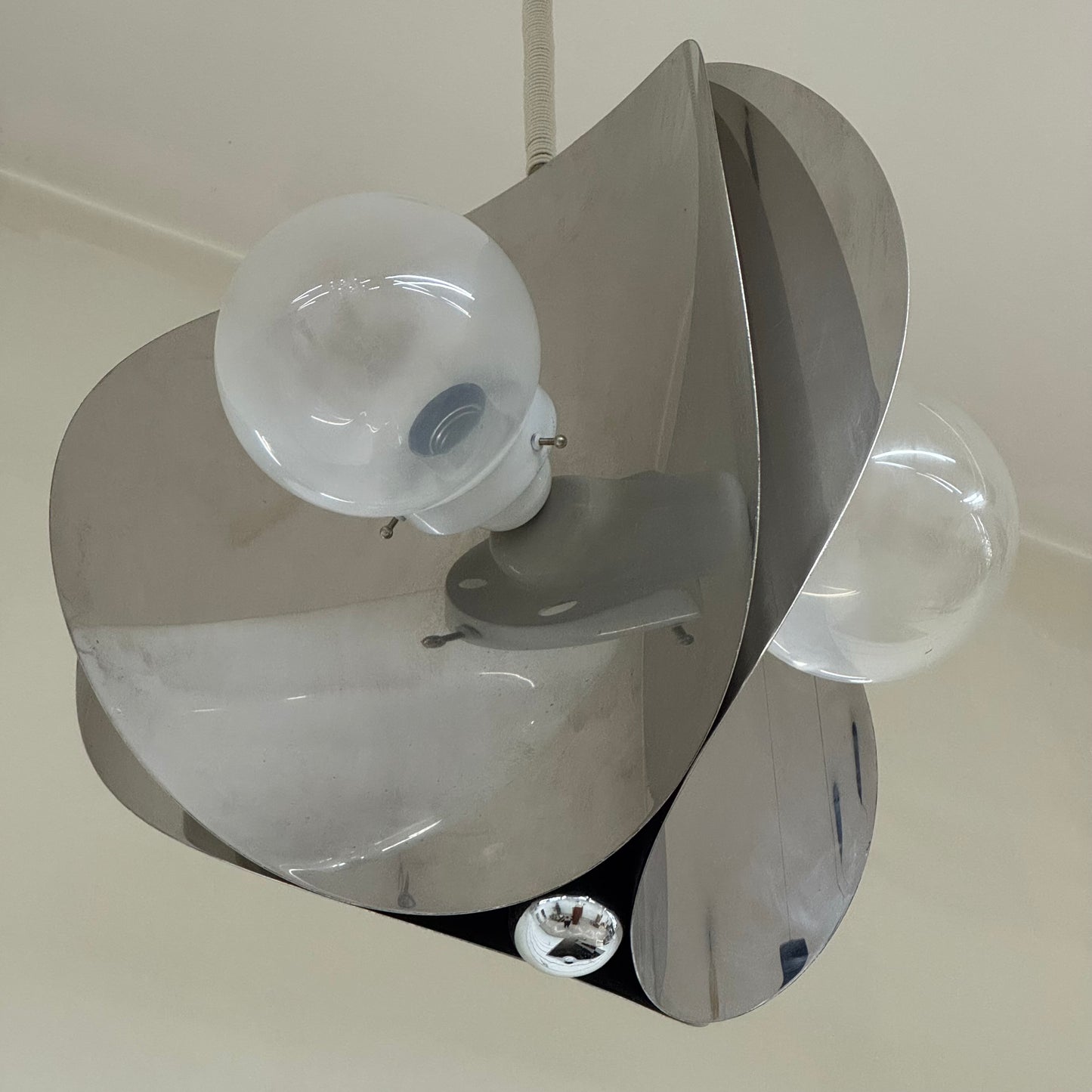 Space Age Lampada A Sospensione Design Modernariato 1970’s