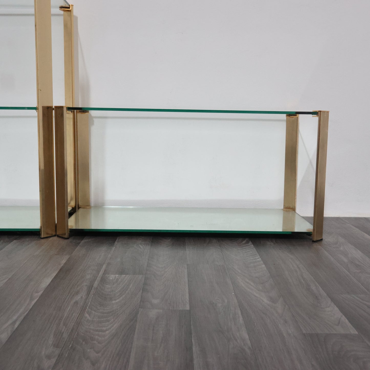 Gallotti & Radice Tris Di Vetrinette Mensole Hollywood Regency Design 1970’s