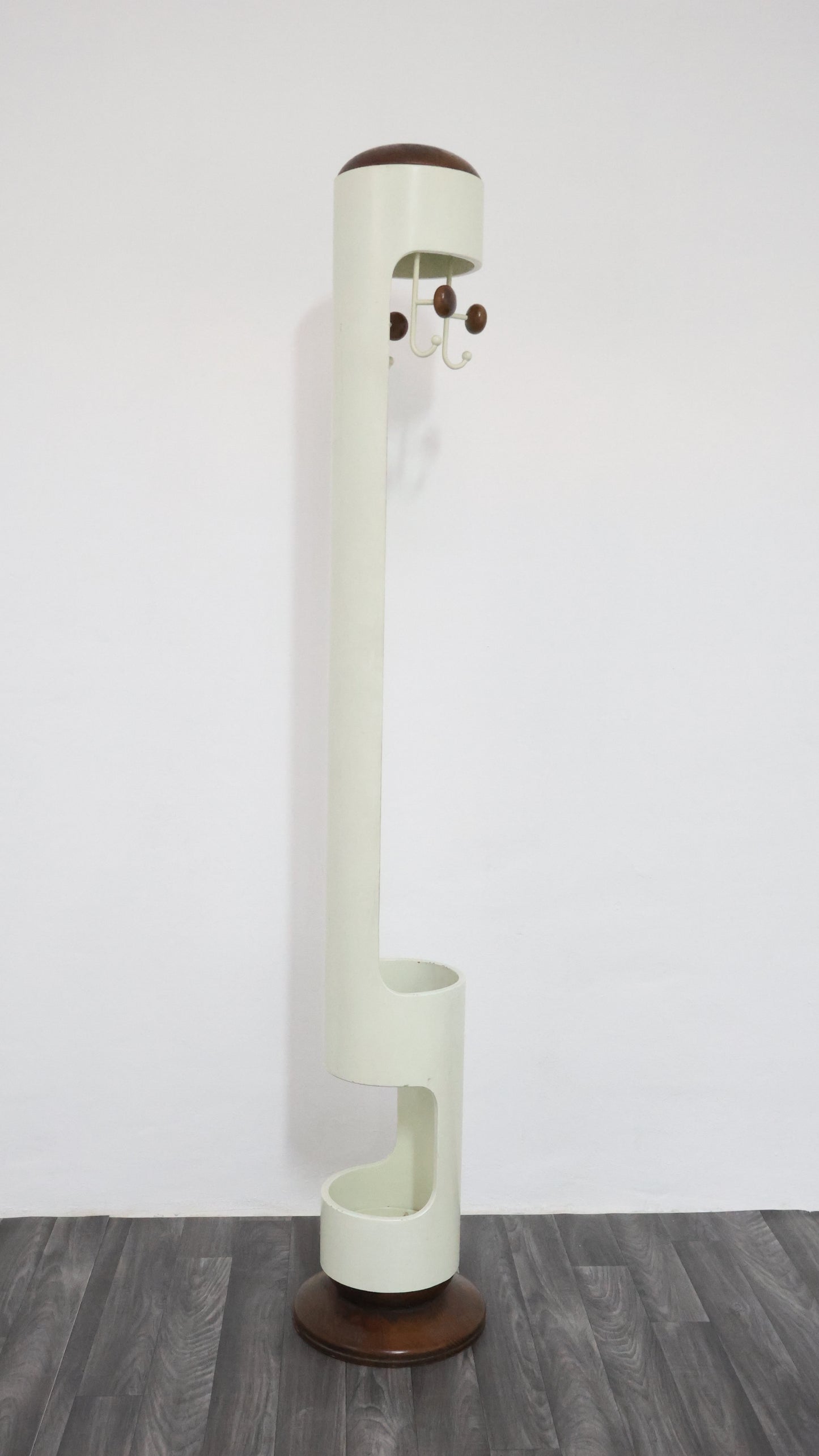 Appendiabiti con portaombrelli di Joe Colombo, anni '60