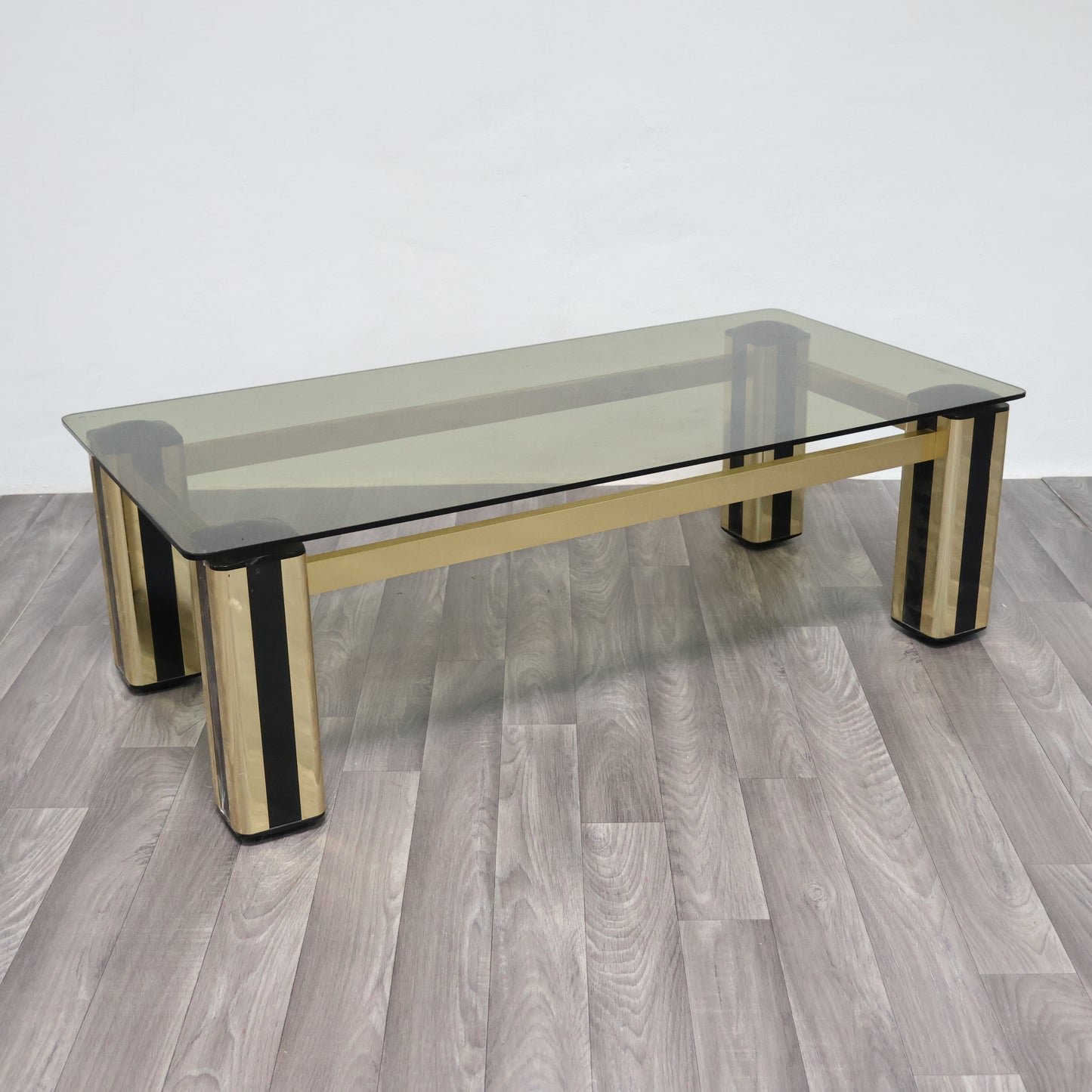 Tavolino da salotto Hollywood Regency design Modernariato 1970’s