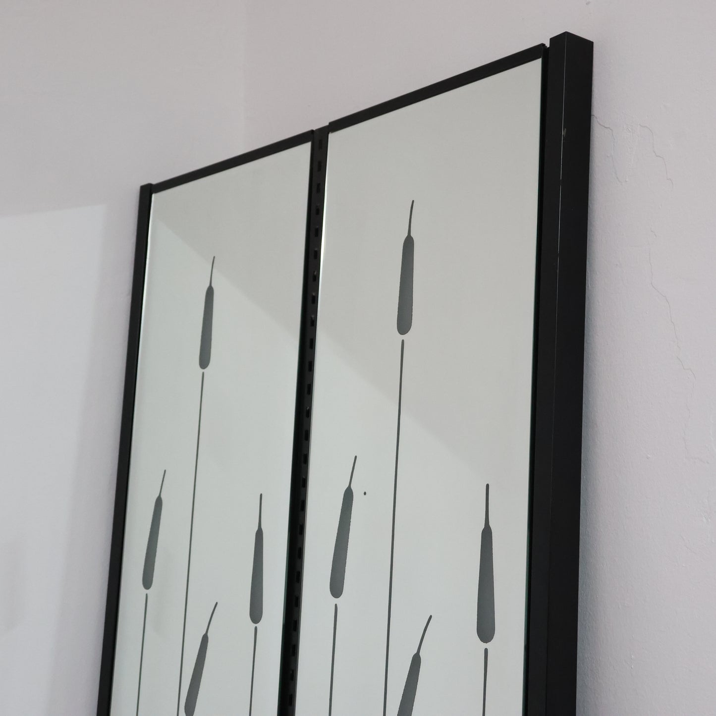 Specchio Retroilluminato Da Parete Design Anni ‘80 Modernariato