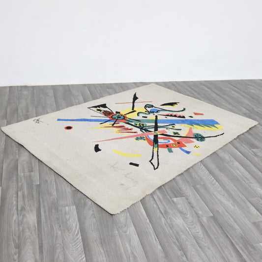 Kandinskij Wassily Denmark Ege Art Line Tappeto Design 1980’s