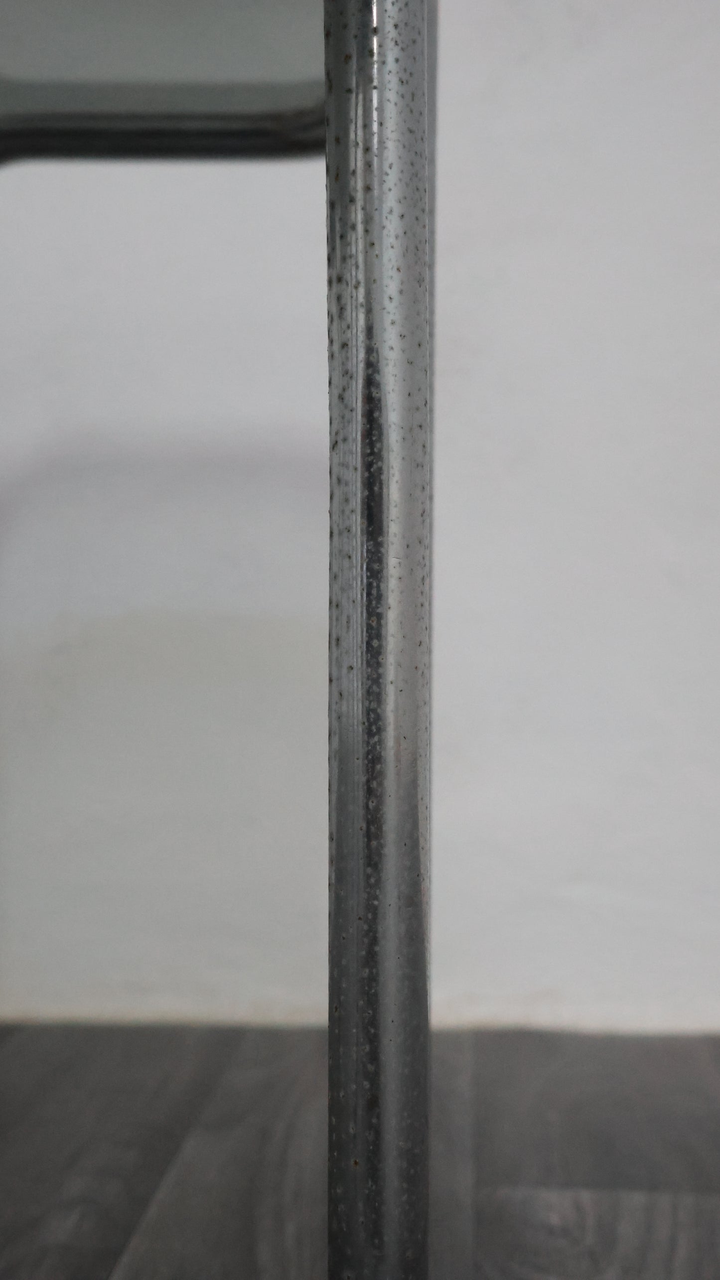 Ezio Didone Tavolino da salotto in Acciaio Tubolare Anni ‘70