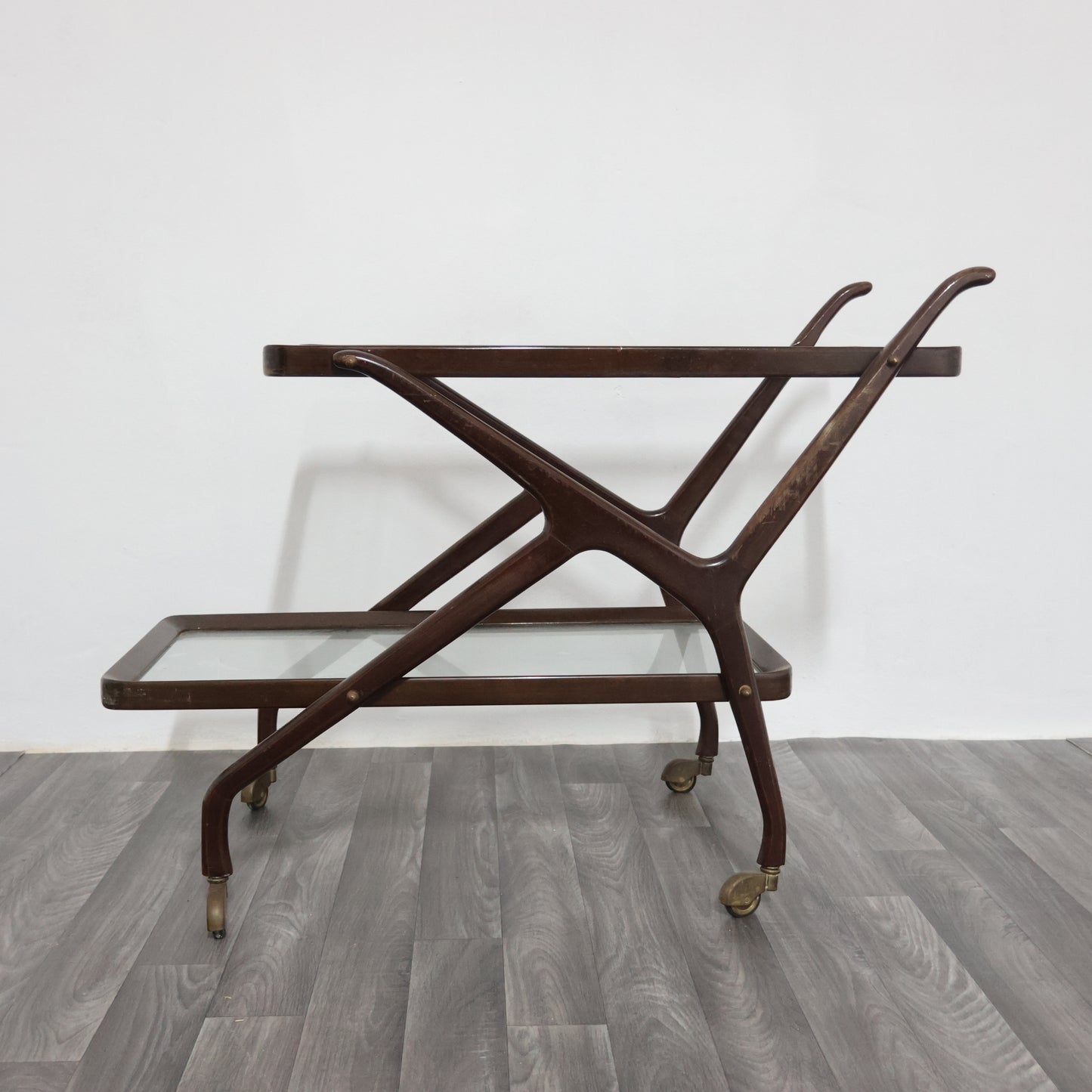 Cesare Lacca Carrello Portavivande Legno 1950’s Mid Century Design