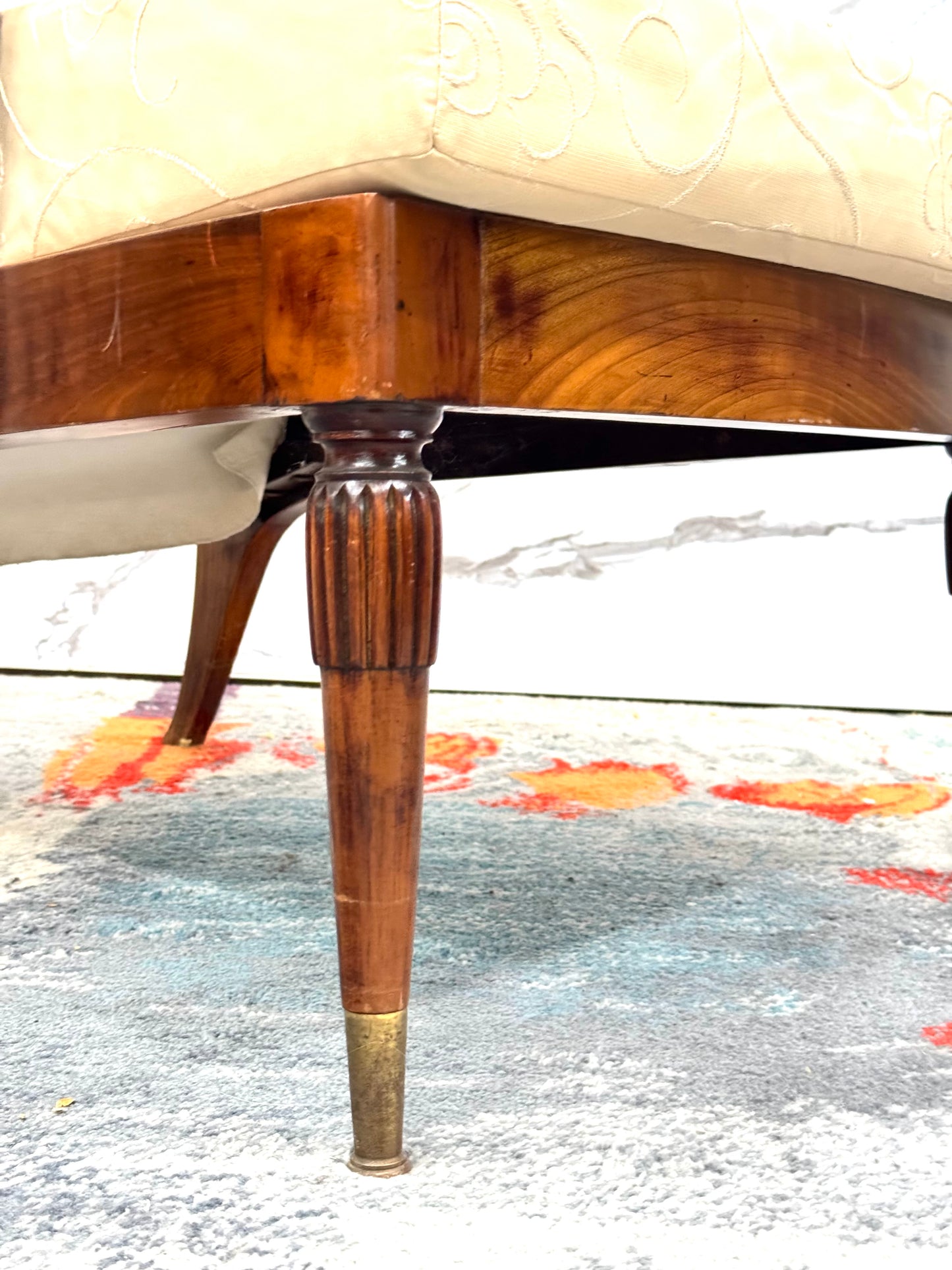 Renzo Franchi  Camerani Poltrona Reclinabile Mod. Camea 1950 Design Mid-century
