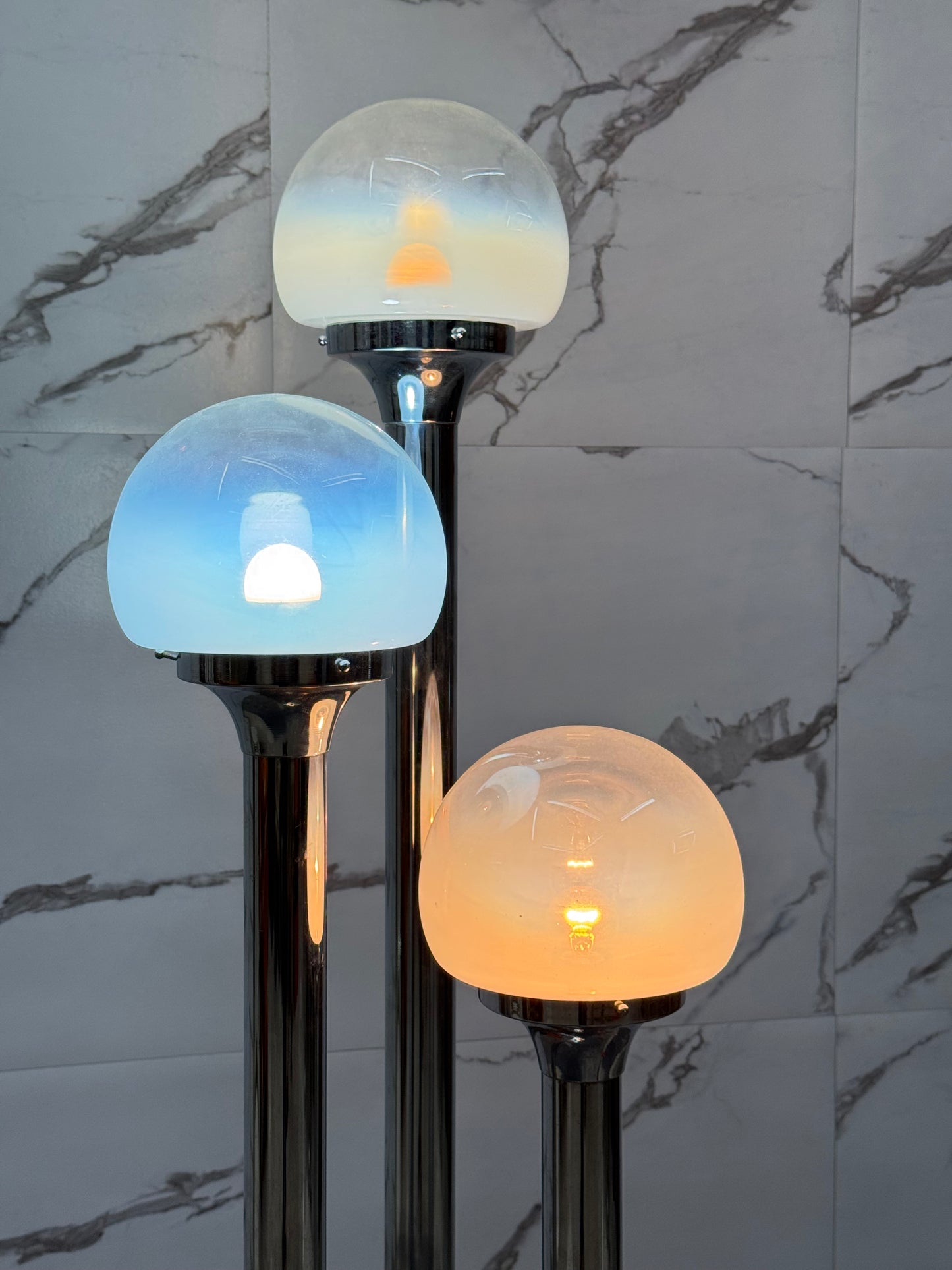 Carlo Nason Mazzega Lampada Da Pavimento Design Anni ‘70 Modernariato