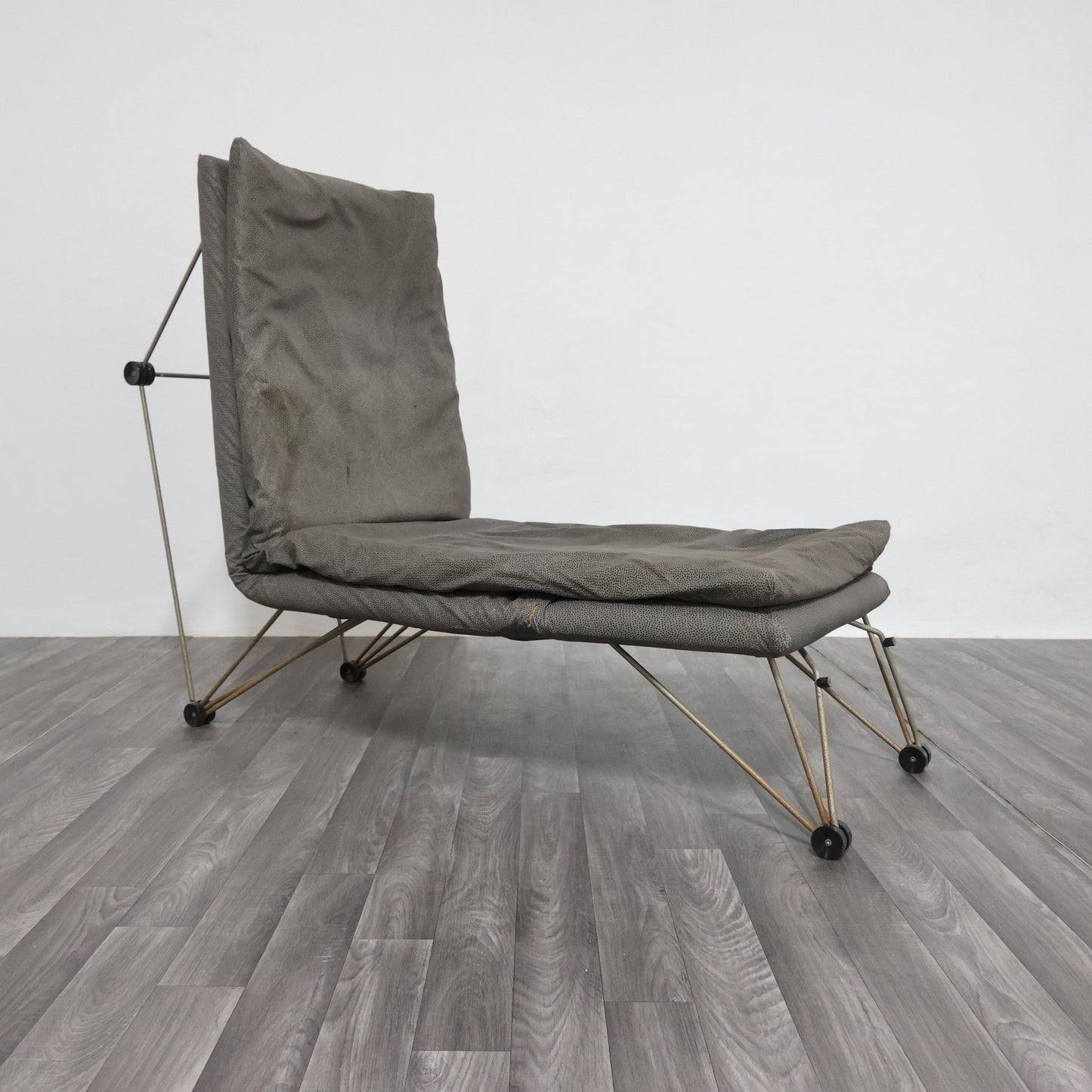 Lounge Chair Poltrona Geometric Design Postmodern Modernariato 1980’s