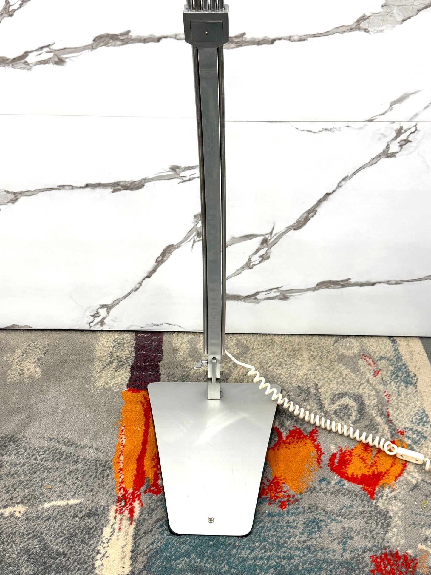 Goffredo Reggiani Lampada Da Pavimento Ad Arco Acciaio Anni ‘70 Design