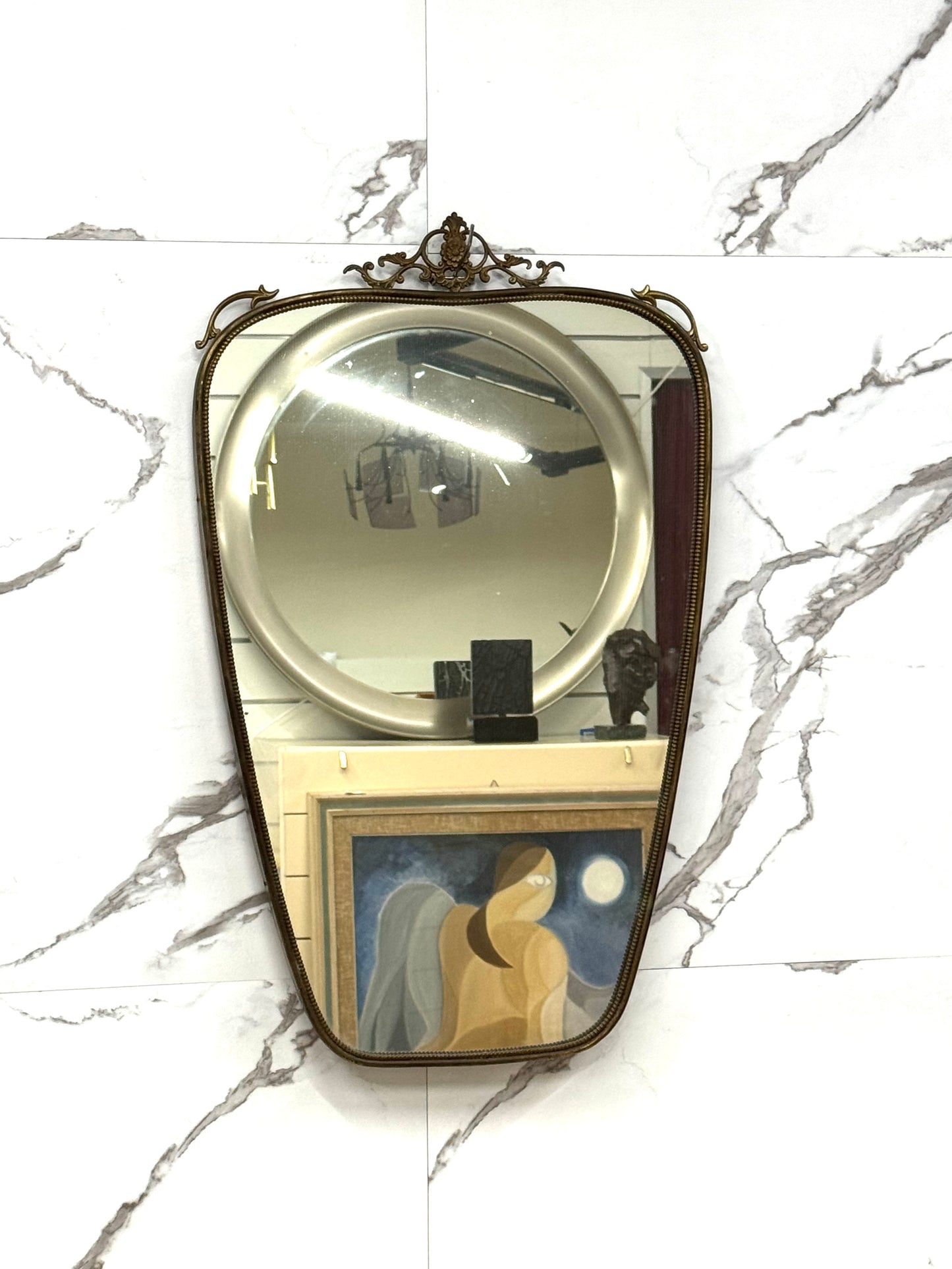 CONSOLLE E SPECCHIO ANNI ‘50 VINTAGE DESIGN MODERNARIATO