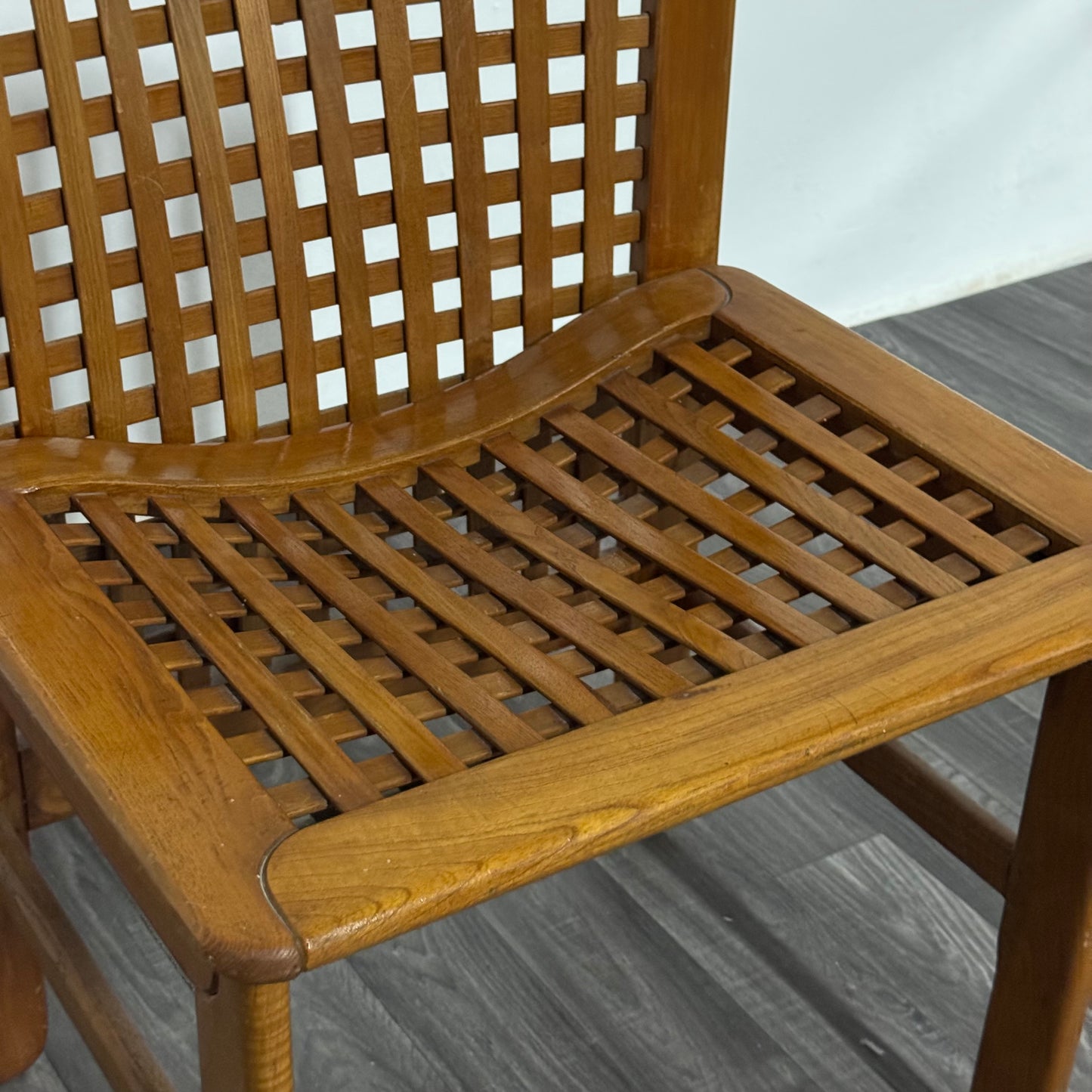 Sedia Transenna Di Titina Ammannati & Giampiero Vitelli - Pozzi & Verga Anni ‘70