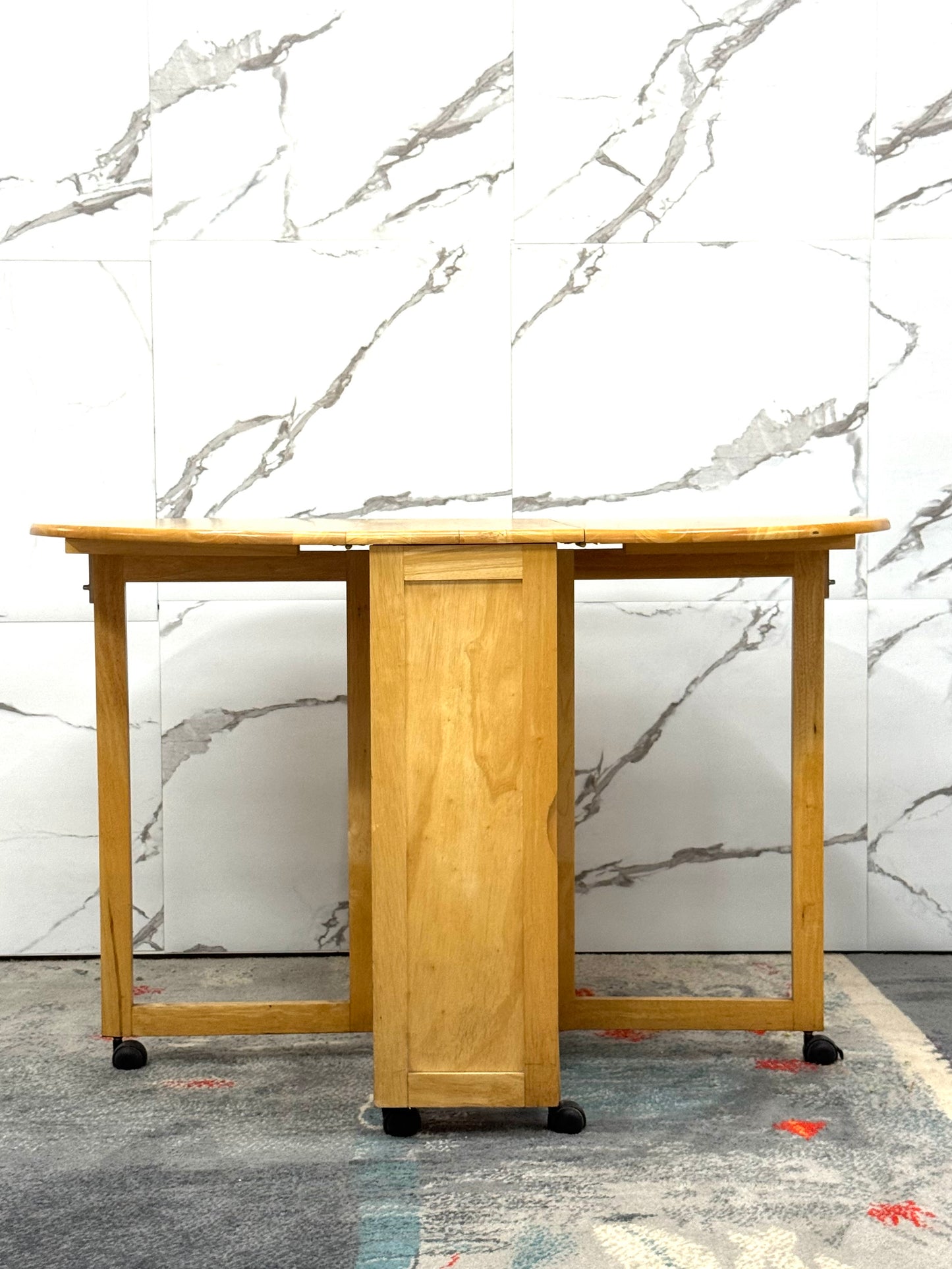 Set Tavolo E Sedie Richiudibile Design Scandinavo Anni 80 Modernariato