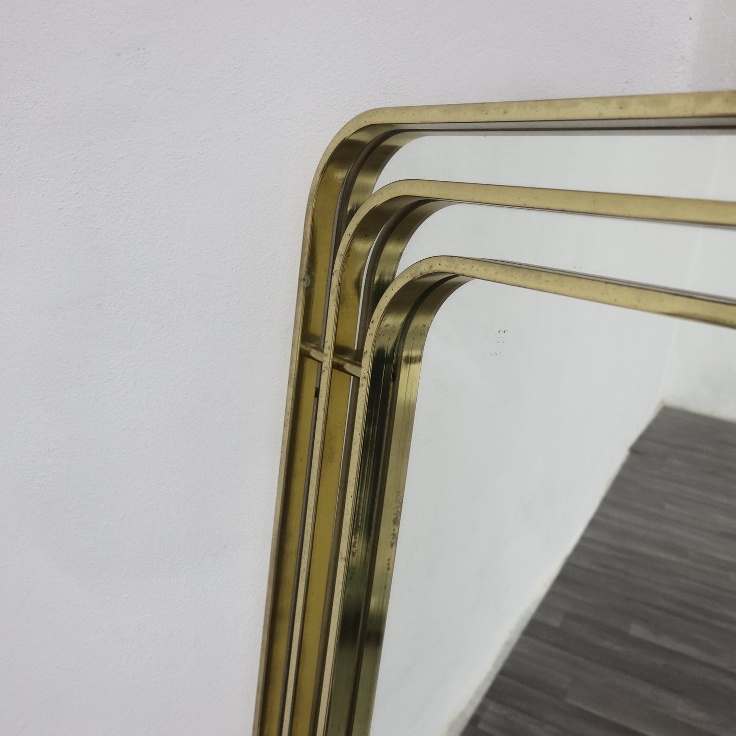 Specchio Design Hollywood Regency Romeo Rega Style Anni ‘70 Modernariato