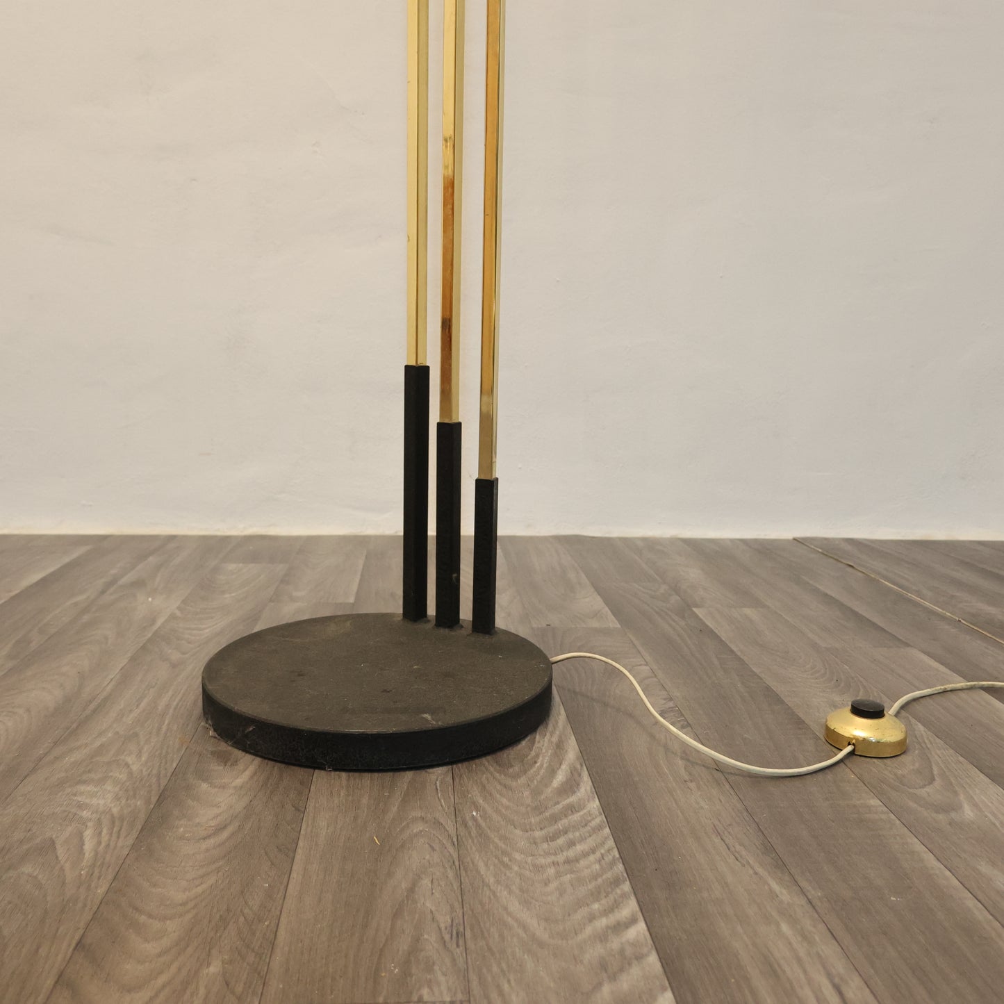 Romeo Rega Attr. Lampada Pavimento Hollywood Regency 1970’s Design Modernariato