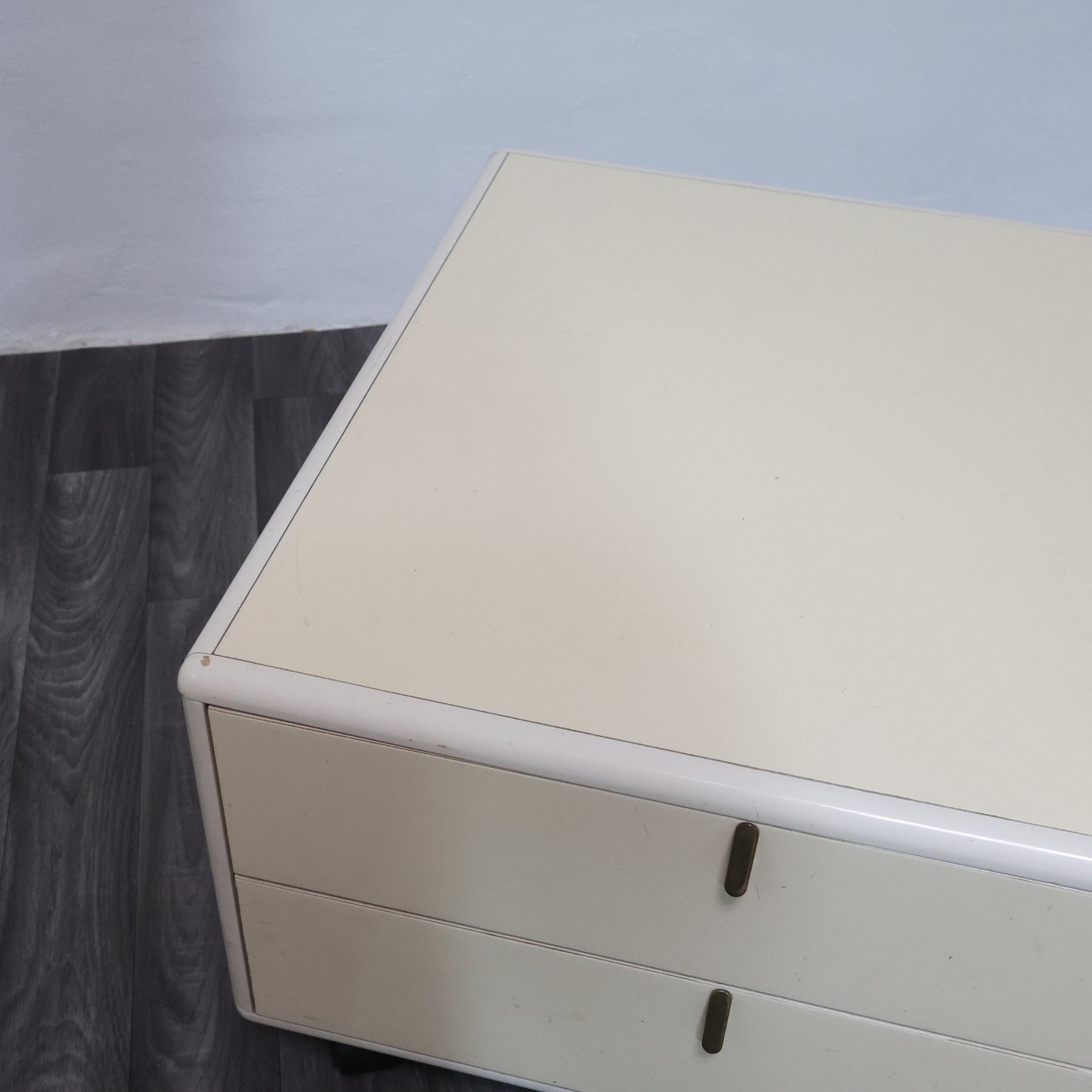 George Coslin Coppia Di Comodini Longato Hennè 1970 Modernariato Design