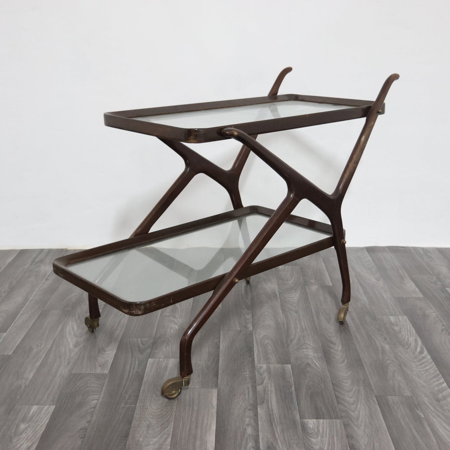 Cesare Lacca Carrello Portavivande Legno 1950’s Mid Century Design