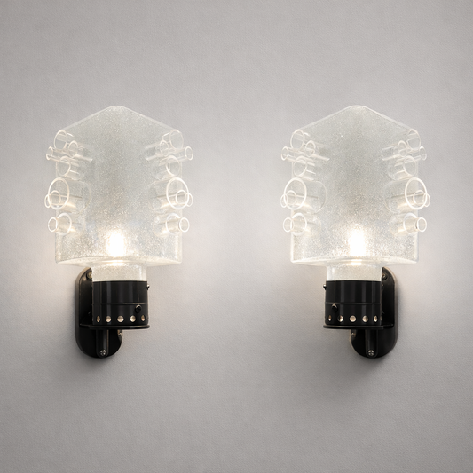 Poliarte MO 36 Coppia di Applique - Albano Poli Anni 70