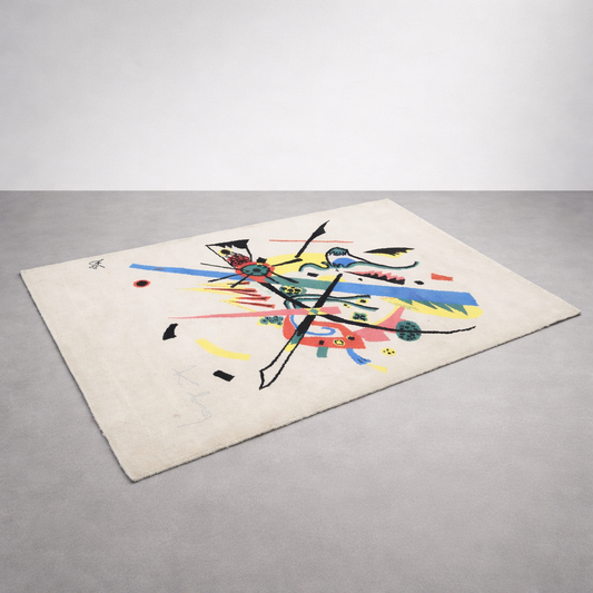 Kandinskij Wassily Denmark Ege Art Line Tappeto Design 1980’s
