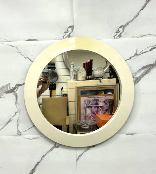 SPECCHIO ROTONDO SPACE AGE ANNI 70 VINTAGE DESIGN