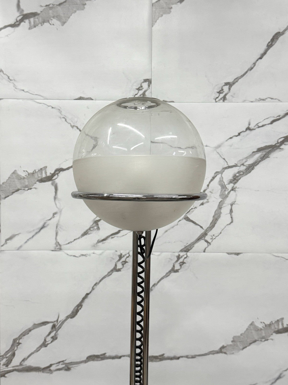 LAMPADA DA PAVIMENTO ATTRIBUITA A FABIO LENCI ANNI 70 SPACE AGE