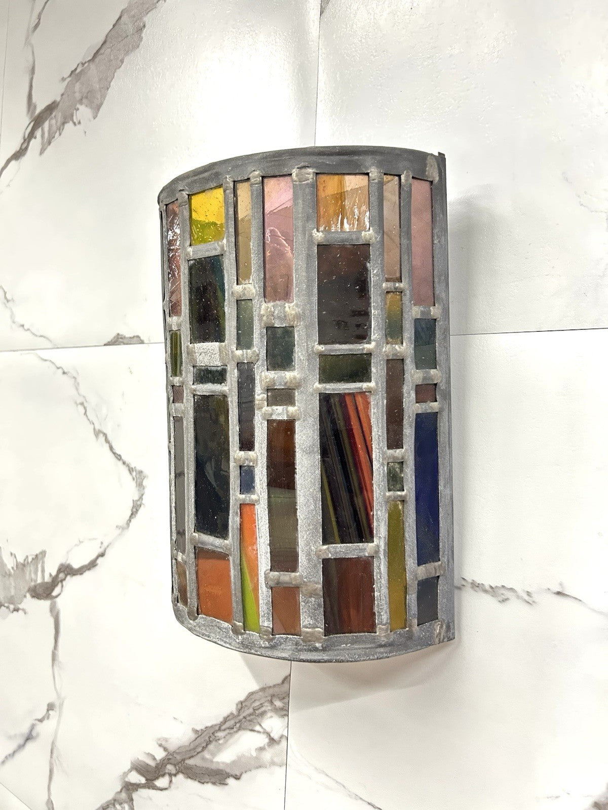 Lampada Da Parete Applique Tiffany Poliarte