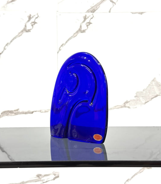 SCULTURA DI ARCHIMEDE SEGUSO PER LA REGIONE DEL VENETO ANNI 70 VETRO DI MURANO