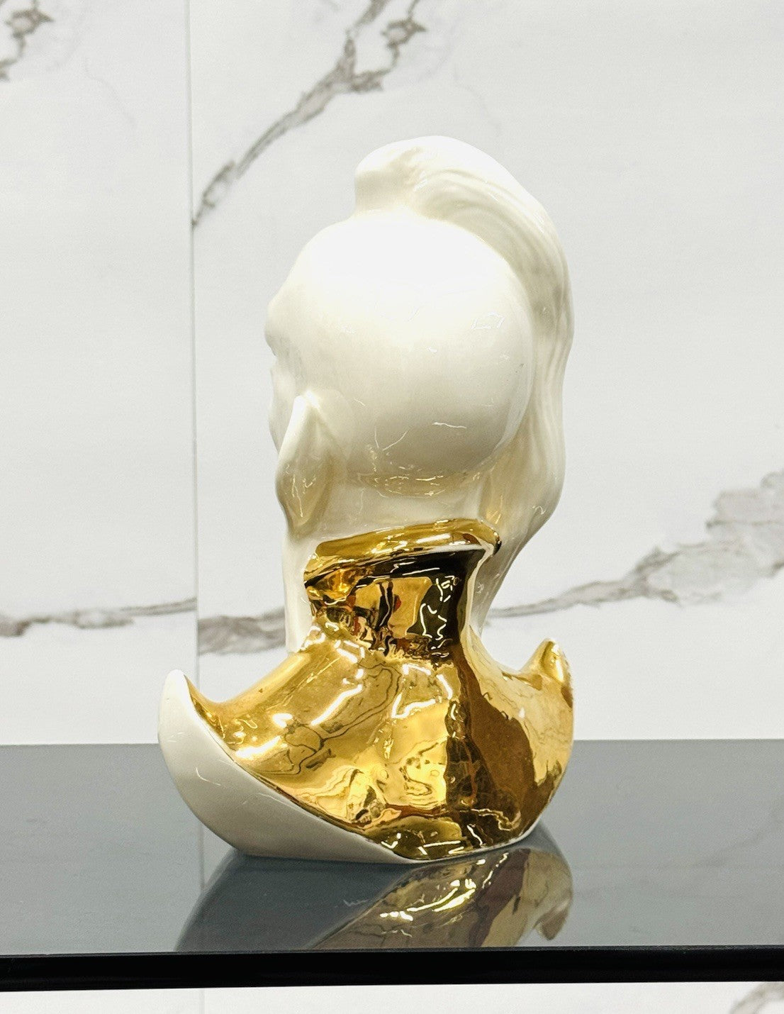 Scultura Stile Orientale, Realizzata A Firenze, Ceramica Italiana, Anni 60
